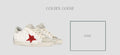 Golden Goose Super-Star White / Grey / Red ✦